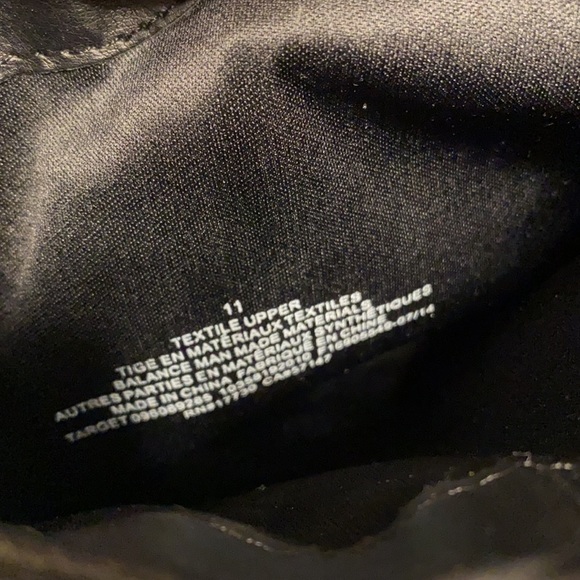 Black knee high target boots, size 11 women’s - Picture 4 of 5